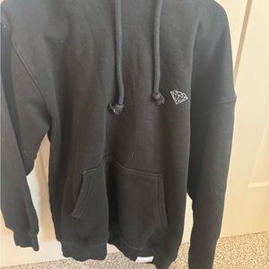 Diamond Supply Co. Black and Red Hoodie